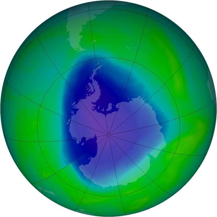 Ozone Map 2007-11-17